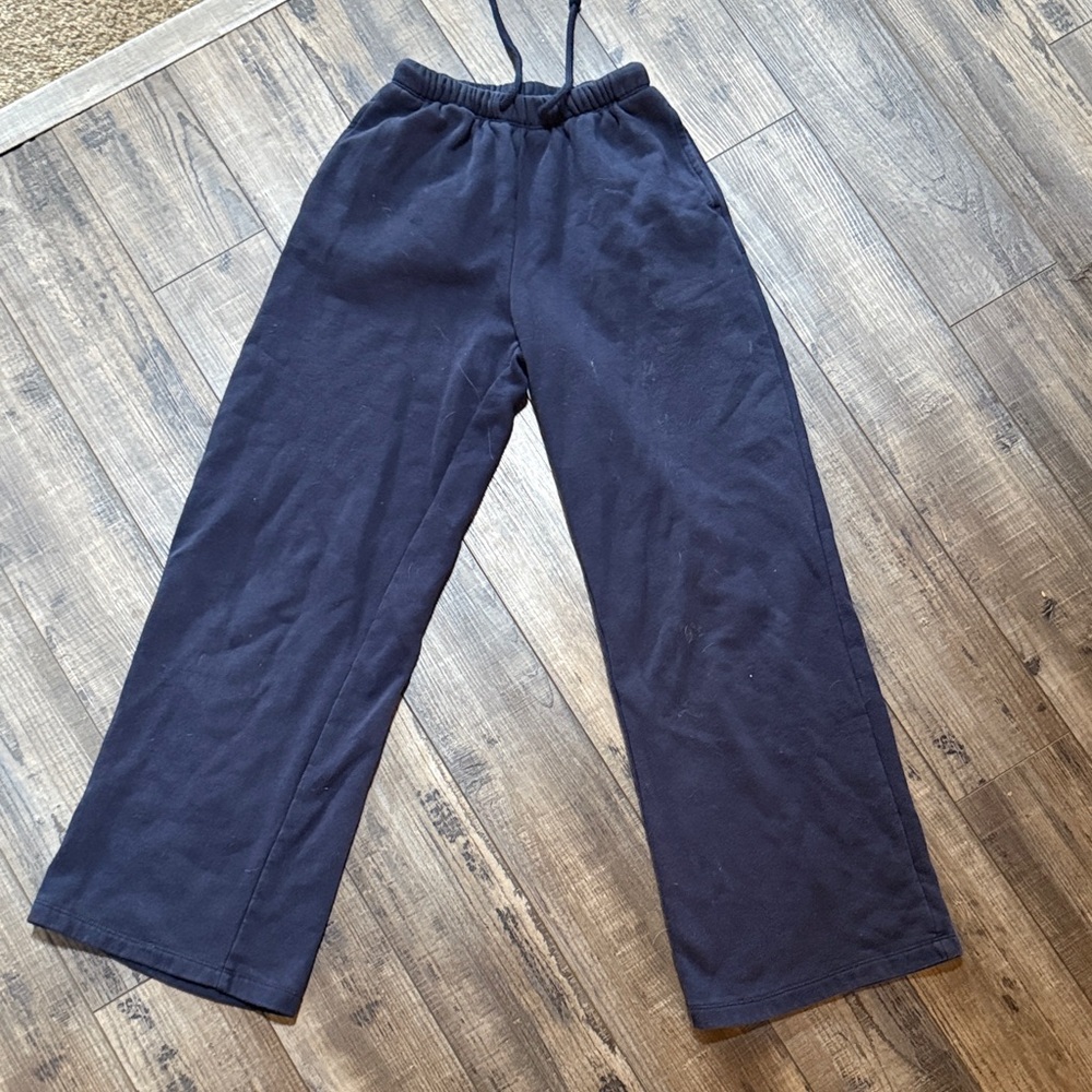 Brandy Melville Navy Straight Leg Pants